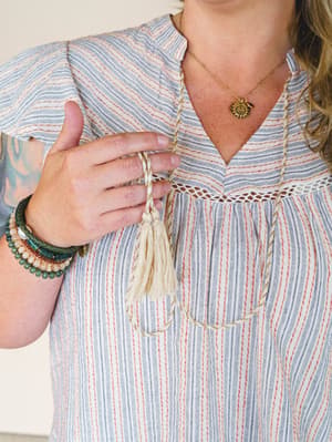 Meadow Sunrise Blouse
- Denim L / Denim