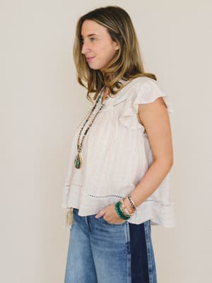 Meadow Sunrise Blouse
- Oatmeal L / Oatmeal