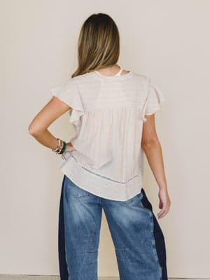 Meadow Sunrise Blouse
- Oatmeal L / Oatmeal