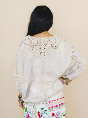 Meadow Sunrise Shawl - Natural M/L / Natural