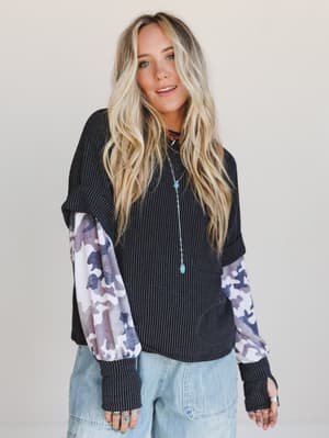 the-nest-better-together-layered-contrast-top-camo/Camo