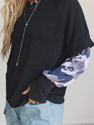 the-nest-better-together-layered-contrast-top-camo/Camo