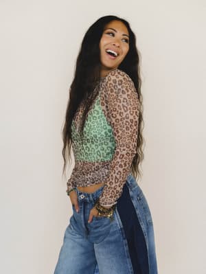 Out In the Wild Layering Top - Mocha M / Mocha