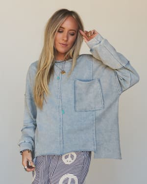 Wave Catcher Pullover: undefined