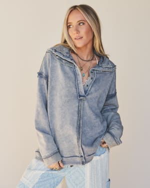 Tomlin Washed Pullover: undefined