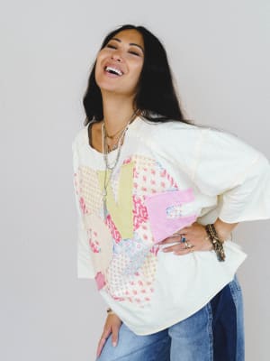 All in Love Tee - Cream M / Cream