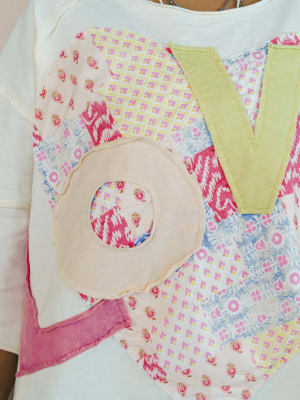 All in Love Tee - Cream M / Cream