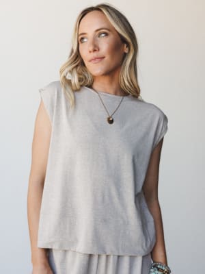 The Nest Lila Pant Set - Taupe XL / Taupe