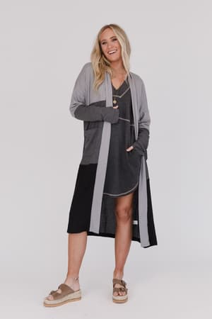 meadow-long-sleeve-tunic-dress-charcoal/Charcoal