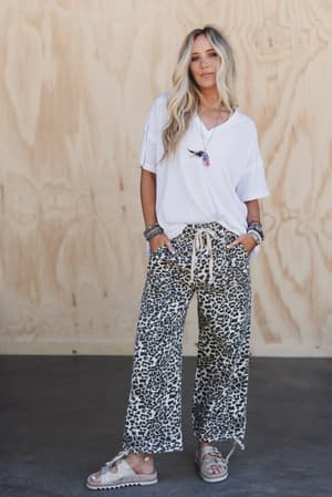 Effortless Edge 3 Piece Bundle in Leopard Print from Three Bird Nest