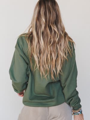 The Nest Spirit Of The Wild Sweatshirt - Military Green S/M / Military Green