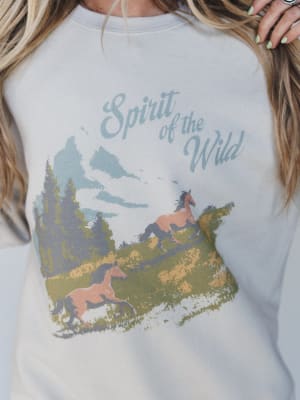The Nest Spirit Of The Wild Sweatshirt - Sand S/M / Sand