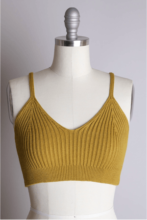 uma-ribbed-sweater-bralette-mustard/Mustard