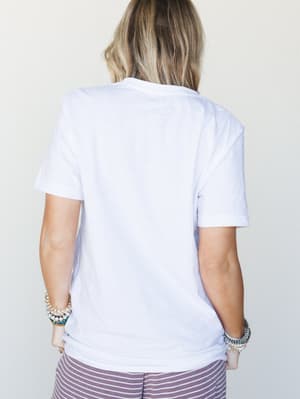 Cool Moms Club Tee - White M/L / White