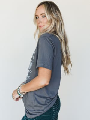 The Nest Freedom Spark Graphic Tee - Charcoal S/M / Charcoal