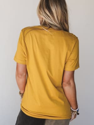 The Nest Rebel Mom Society Tee - Mustard S/M / Mustard