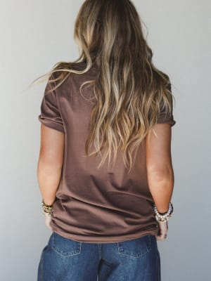 The Nest Rebel Mom Society Tee - Vintage Brown L/XL / Vintage Brown