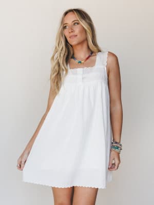 Meadow Moiselle Dress - Ivory L / Ivory