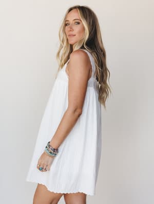 Meadow Moiselle Dress - Ivory L / Ivory