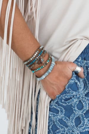 Bound By Love Wrap Bracelet: undefined