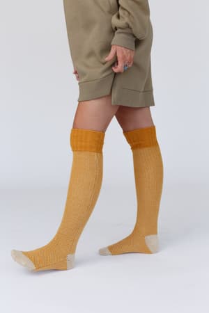 cozy-cabin-lounge-socks-mustard-1/Mustard
