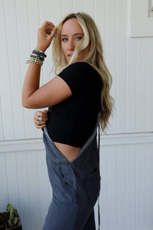 Brave Hearts Scoop Neck Top: undefined