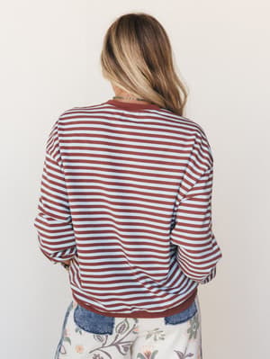 Now and Forever Pullover - Brown L / Brown