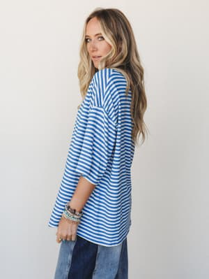 Spring Dream Tee - Blue L / Blue