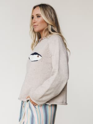 Marine Layers Sweater Top - Oat S / Oat