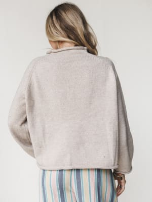 Marine Layers Sweater Top - Oat S / Oat