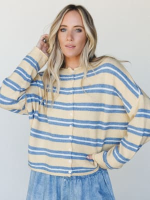 Birdie Button Down Cardigan: undefined