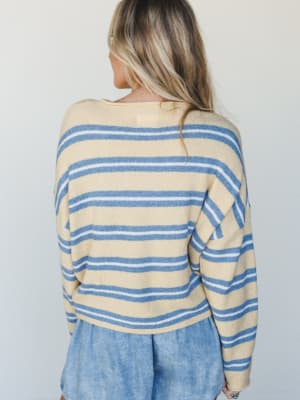 Birdie Button Down Cardigan - Honey L / Honey