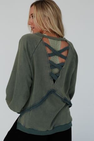 crossed-paths-sweatshirt-olive/Olive