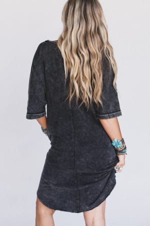 stormy-skies-tee-dress-black/Black