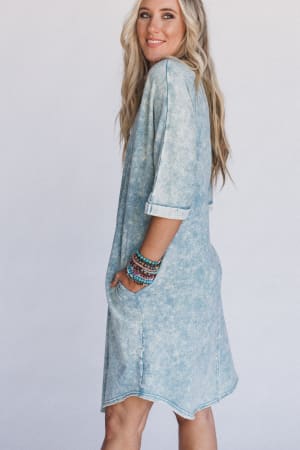 stormy-skies-tee-dress-blue/Blue