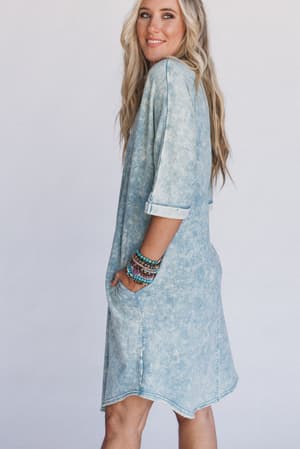 stormy-skies-tee-dress-blue/Blue