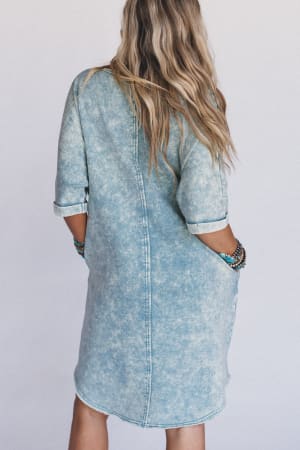 stormy-skies-tee-dress-blue/Blue