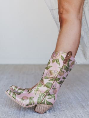 Tesha Boot - Rose Garden 10 / Rose Garden