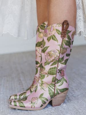 Tesha Boot - Rose Garden 10 / Rose Garden