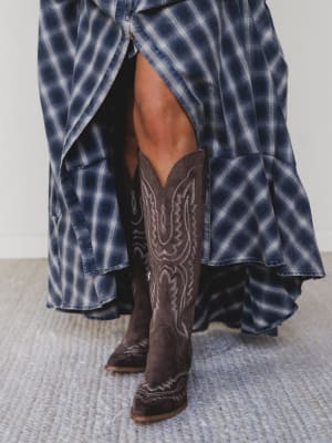 Tess Western Boots: undefined