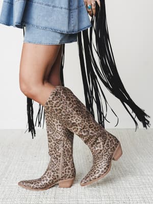 Tess Western Boots: undefined
