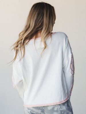 By The Shore Long Sleeve Top - Shell Whisper L / Shell Whispe