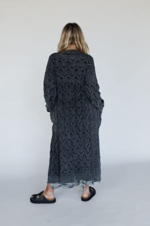 chill-nights-cable-knit-cardigan-charcoal/Gray