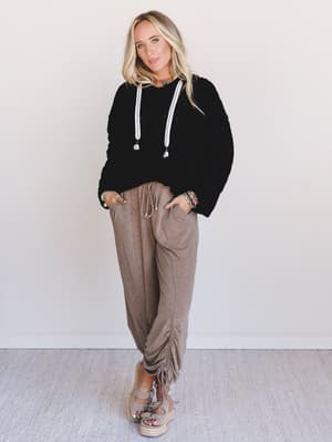 the-nest-solie-cinched-pants-mocha/Mocha
