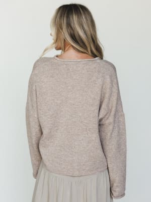 Simply There Cardigan - Mocha L / Mocha