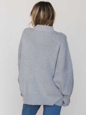 The Perfect Sweater  - Heather Gray L/XL / Heather Gray