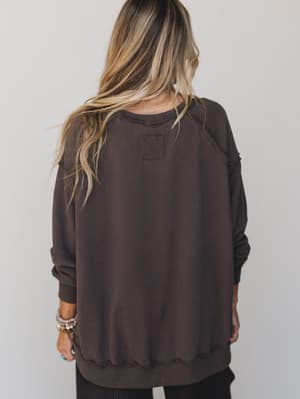 Running with Horses Sweatshirt - Ash Black L / Ash Black