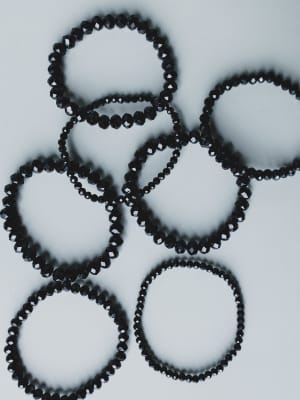 Nyssa Bracelet Set - Black OS / Black