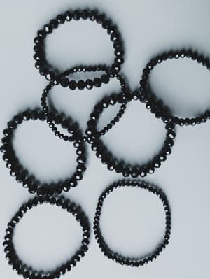 Nyssa Bracelet Set - Black OS / Black