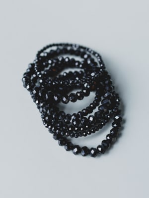 Nyssa Bracelet Set  - Black OS / Black